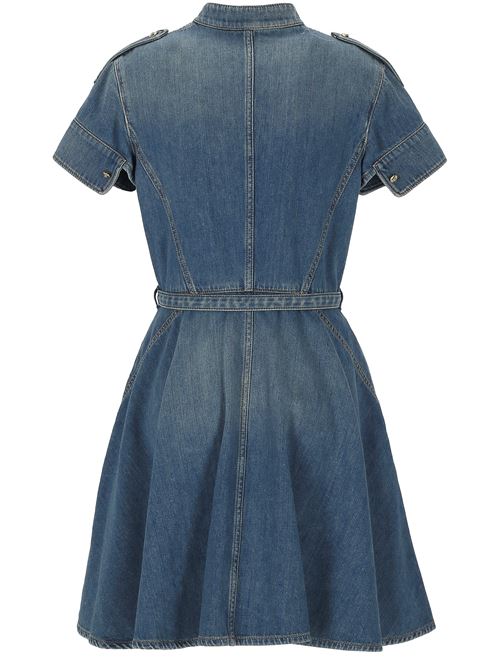 Short denim dress ALEXANDER MCQUEEN | 816098QMAC34315